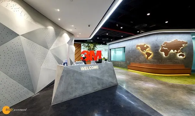 <figcaption>Office design inspired of “Green Campus”</figcaption>