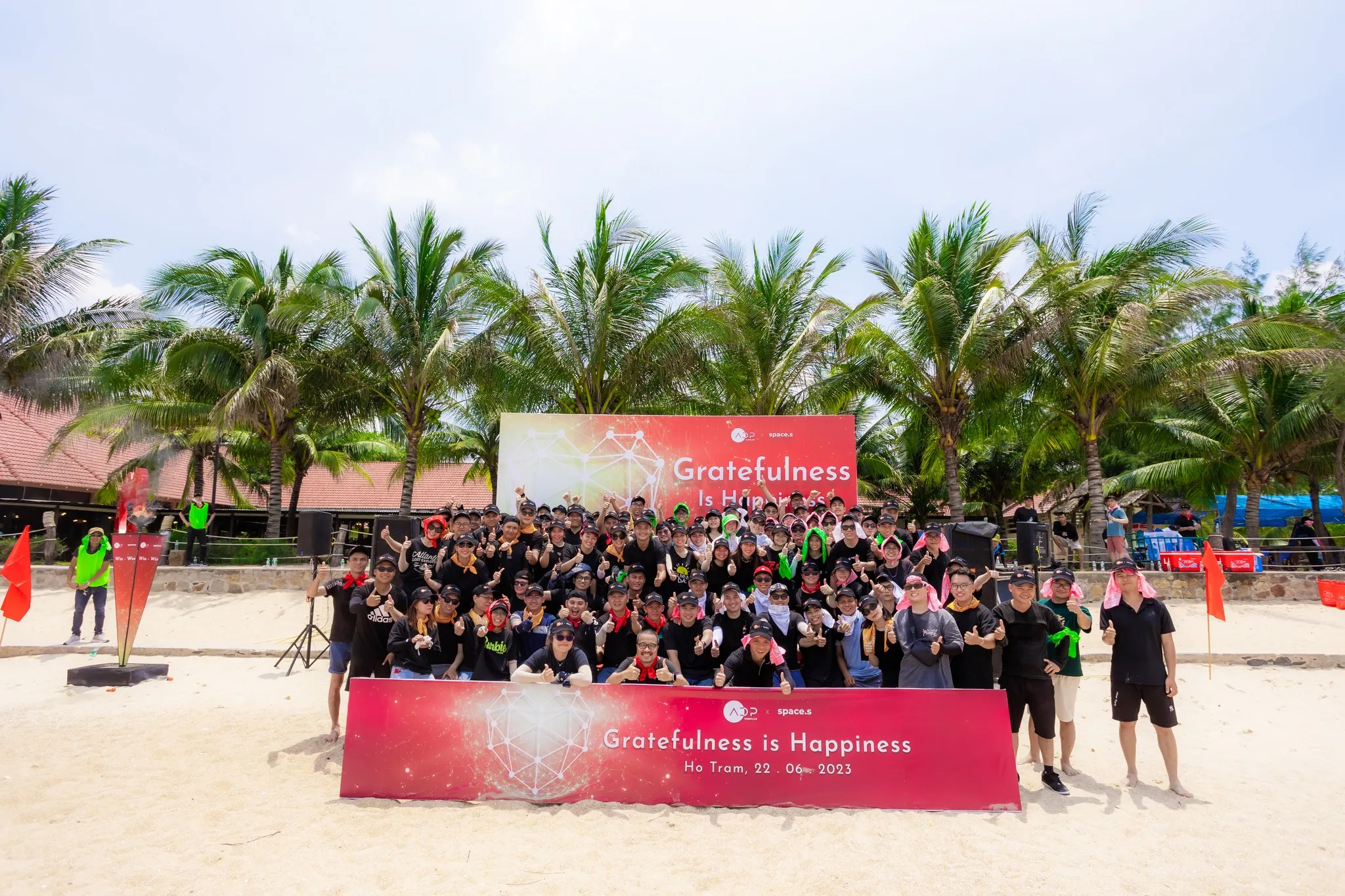 ADP Group 2023 Company Trip & Team Building - Gratefulness is Happiness